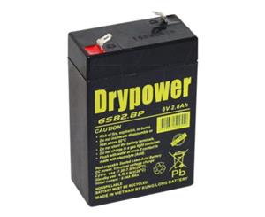 Drypower 6SB2.8P 6V 2.8Ah Backup Standby Main Power Cyclic Battery WP2.8-6 RT628 CP625