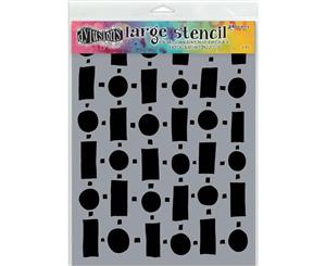 Dyan Reaveleys Dylusions Stencils 9 inch X12 inch - Retro