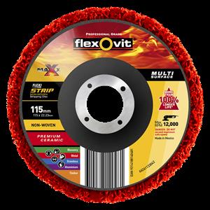 Flexovit 115mm Flexistrip Maxx Disc