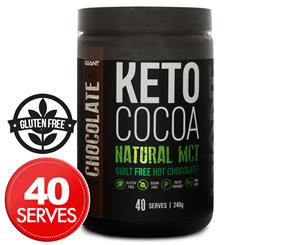 Giant Keto Natural MCT Hot Chocolate 240g