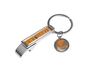 Greater Western Sydney Giants AFL Team Logo Bottle Opener Keyring