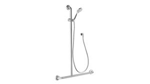 Grohe Independent Living Shower Set with Inverted-T Grab Rail