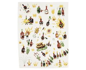 Hot Sauces Gone Wild Tea Towel