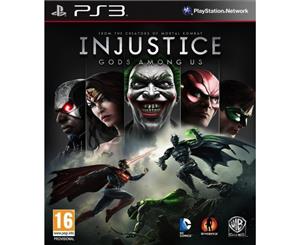 Injustice Gods Among Us Game PS3