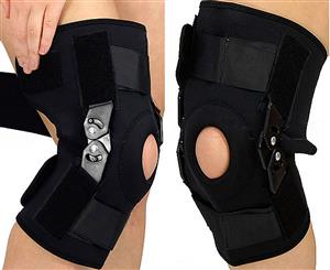 Knee brace with Compression Support Bandage Protector