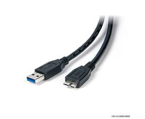 Laser 2m USB 3.0 Type A to Type B Micro Cable Male to Male