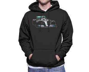 Lewis Hamilton AMG F1 W10 Monaco GP Men's Hooded Sweatshirt - Black