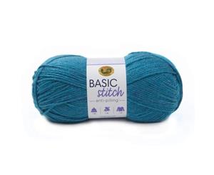 Lion Brand Yarn - Basic Stitch Anti-Pilling - Turquoise Heather 100g