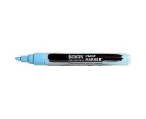 Liquitex Paint Marker Fine 4mm Nib - Light Blue Permanent