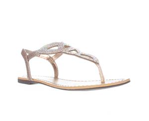 MG35 Swirlz Sparkle Flat Sandals Blush