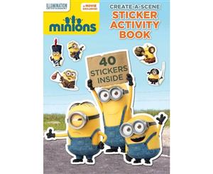 Minions Create a Scene Sticker Activity Book