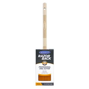 Monarch Razorback 63mm Lasergrip Oval Cutter Paint Brush