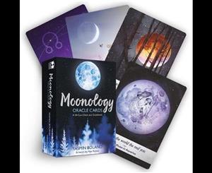 Moonology Oracle Cards  A 44-Card Deck and Guidebook