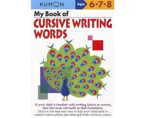 My Book of Cursive Writing  Words