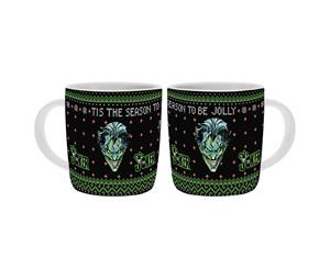 New Bone China The Joker Tis the season Ugly Sweater Barrel Coffee Mug 400mL