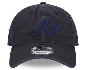 New Era Atlanta Braves 9TWENTY Baseball Cap - Navy