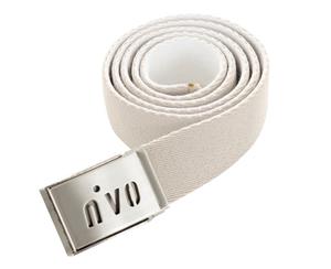 Nivo W Ima Reversible Ladies Belt - Cement/White