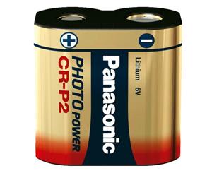 Panasonic CR-P2 6v Lithium Battery