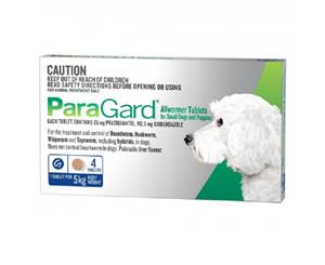 ParaGard Allwormer for Small Dogs and Puppies