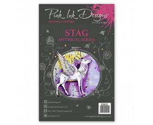 Pink Ink Designs - A5 Clear Stamp - Stag