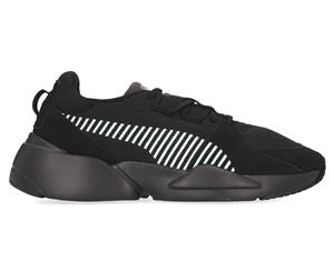 Puma Men's Zeta Suede Shoe - Black