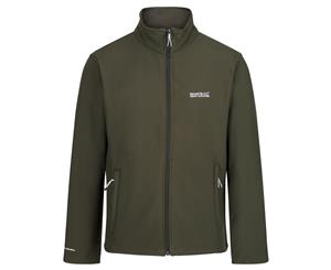 Regatta Great Outdoors Mens Cera Iii Lightweight Softshell Jacket (Bayleaf) - RG845