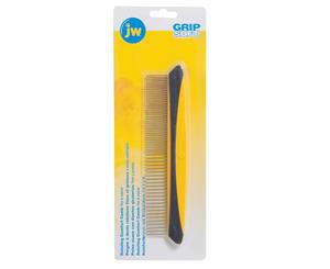 Rotating Pin Comfort Comb - Fine & Coarse (20cm) (JW GripSoft)