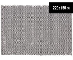 Rug Culture 220x150cm Modern Spirit NU1 Rug - Black/White