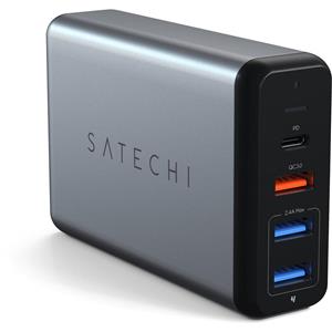 Satechi USB-C 75W MultiPort Travel Charger (Space Grey)