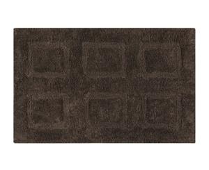 Six Boxes Cotton Bath Mat- Chocolate