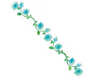 Sizzix Sizzlits Decorative Strip Die 12.625&quotX2.375"-Garden Vine