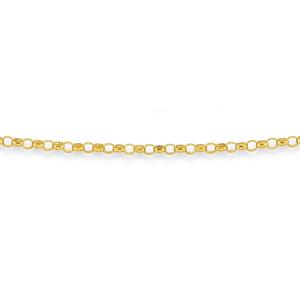 Solid 9ct Gold 50cm Round Belcher Chain