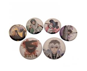 Tokyo Ghoul Re Button Badge Set (Multicolour) - TA3918