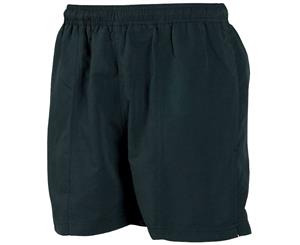 Tombo Teamsport Womens/Ladies All Purpose Lined Sports Shorts (Black) - RW1573