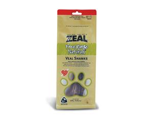 Zeal Free Range Dog Treats Veal Shanks 125g