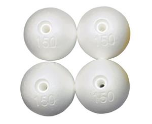 4 x 6 Inch Poly Floats - Ideal for Crab Pots and Crab Traps - Crabbing Floats