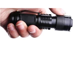 500-Lumen Military Flashlight Set with Carrying Case