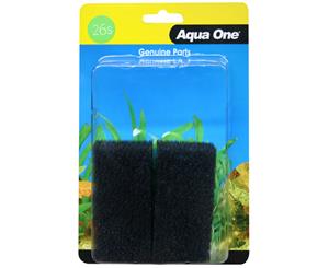 Aqua One Maxi 102F Sponge 2 Pack 26s