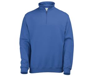 Awdis Mens Plain Sophomore  Zip Sweatshirt (Royal Blue) - RW177