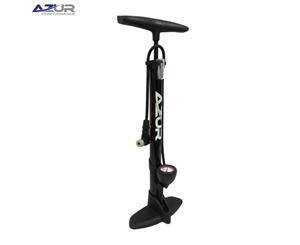 Azur Smarthead Floor Pump - Black