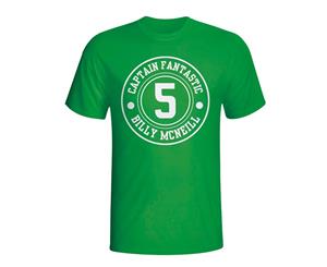 Billy Mcneil Celtic Captain Fantastic T-shirt (green)