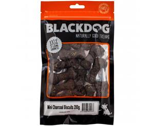 Black Dog Mini Charcoal Biscuits - 200gm