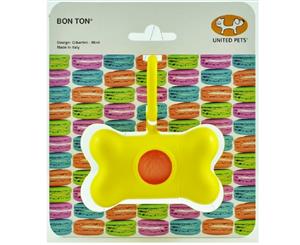 Bon Ton Macaron Yellow Poop Bag Holder