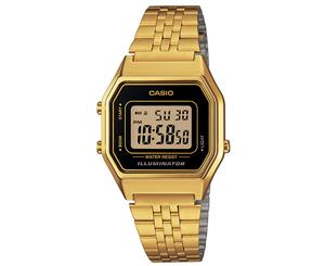 Casio Vintage 33mm LA680WGA-1D Watch - Gold/Black