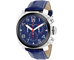 Christian Van Sant Men's Grand Python Blue Dial Watch - CV3AU3