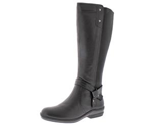 David Tate Womens Memphis 16 Leather Knee-High Riding Boots