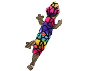 Dog Toy Carnival Gecko With Tail Furkidz 45cm Puppy Play Plush Chew Training