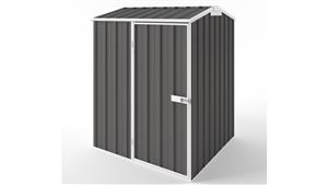 EasyShed S1515 Gable Roof Garden Shed - Slate Grey