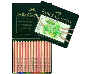 Faber Castell 24 Pitt Pastel Pencils Set (112124CB)