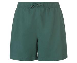 Firetrap Mens Swim Shorts Elasticated Waistband - Green